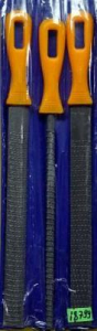 Набор рашпилей из 3шт. 200мм с пластмассовой ручкой (A14) "CNIC"